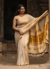 Tew Pure Handloom Tissue Cotton Zari Waving Saree
